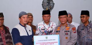 Didampingi Wawako Elzadaswarman, TRS Sumbar Kunjungi Masjid Wustha Kelurahan Parik Rantang