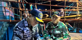 Serah Terima KM Bintang Sejahtera 10, Lanal Ranai Tegaskan Komitmen Penegakan Hukum di Perairan Natuna