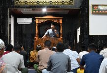 Malam ke-9 Ramadhan, Kultum Psikologi Warnai Masjid Mina Lanud RSA Natuna