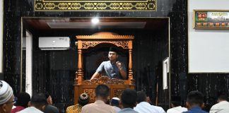 Malam ke-9 Ramadhan, Kultum Psikologi Warnai Masjid Mina Lanud RSA Natuna