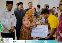 Ketua DPRD Bengkalis Septian Nugraha Hadiri Safari Ramadhan Pemkab di Kecamatan Pinggir