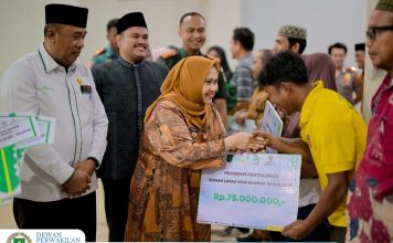 Ketua DPRD Bengkalis Septian Nugraha Hadiri Safari Ramadhan Pemkab di Kecamatan Pinggir