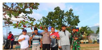 Polres Natuna Bersama TNI, Pemda, dan Masyarakat Gelar Gotong Royong Bersama Wujudkan Lingkungan Bersih dan Berkelanjutan