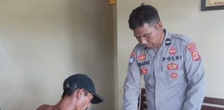 Polsek Lapandewa Lakukan Problem Solving Kasus Lakalantas, Damai dengan Surat Pernyataan