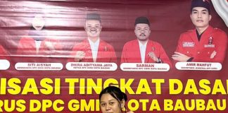 Jalan Rusak di Butur, GMNI Baubau Tuntut Pengaspalan