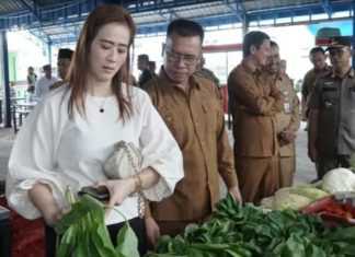 Aneng–Raja Bayu Gelar Gerakan Pasar Murah, Tandai Satu Tahun Kepemimpinan di Kepulauan Anambas