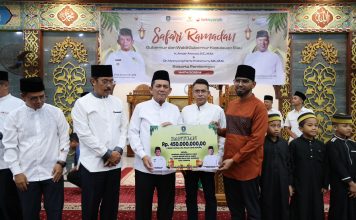 Ansar–Nyanyang Safari Ramadan di Karimun, Tegaskan Komitmen Lanjutkan Program Kepri Terang dan Perlindungan Nelayan