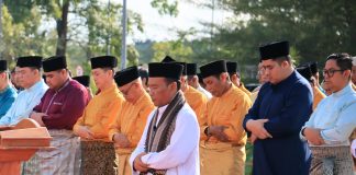 Hadapi Kekeringan, Pemkab Bintan Gelar Salat Istisqa’ Bersama
