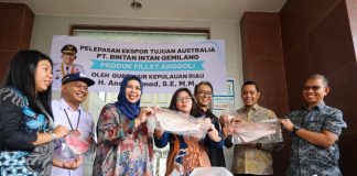 Produk Perikanan Kepri Tembus Pasar Australia, Fillet Ikan Anggoli Diekspor dari Bandara RHF