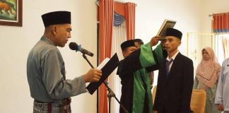 Wabup Novrizal Lantik Irfan Andaria sebagai Direktur Perumda Air Minum Tirta Lingga 2026–2031