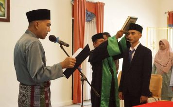 Wabup Novrizal Lantik Irfan Andaria sebagai Direktur Perumda Air Minum Tirta Lingga 2026–2031