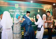 Hangatnya Open House Walikota Batam Amsakar, Warga Padati Wisma BP Batam di Hari Lebaran