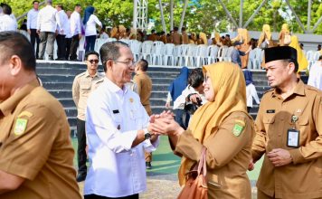 Lewat Apel Perdana Pascalebaran, Amsakar Pacu Kinerja ASN dan Percepatan Penanganan Sampah hingga Banjir