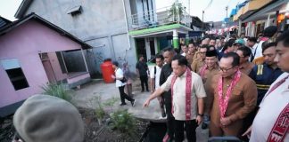 Mendagri dan Menteri PKP Tinjau Penanganan Permukiman Kumuh di Kubu Raya