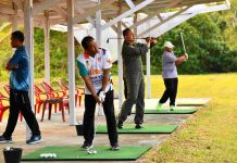 Dari Lanud RSA untuk Natuna, Driving Range Pererat Kebersamaan