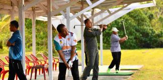 Dari Lanud RSA untuk Natuna, Driving Range Pererat Kebersamaan