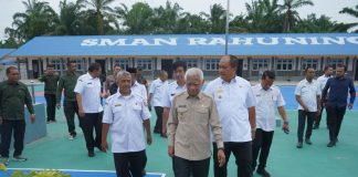 Wakil Gubernur Kunker Ke Asahan Pantau Kesiapan SMAN 4 Rahuning