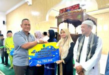 Kebersamaan Ramadhan, Danlanud RSA Hadiri Safari Ramadhan Pemkab Natuna