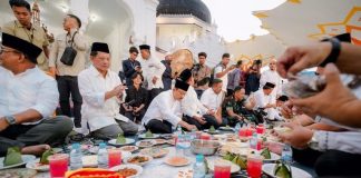 Mensos Gus Ipul dan Mendagri Tito Karnavian Buka Puasa Bersama 5.000 Warga di Masjid Raya Baiturrahman
