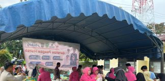Polsek Serasan Gelar Gerakan Pangan Murah, Bantu Ringankan Beban Warga di Bulan Ramadhan