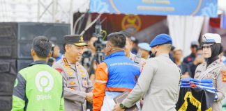 Pimpin Apel Ojol-Buruh di Sumsel, Kapolri Tekankan Jaga Persatuan hingga Stabilitas Nasional