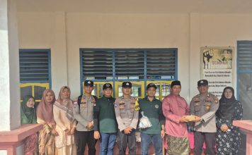 Polres Lingga Salurkan 942 Porsi Makanan Bergizi Gratis untuk Anak-anak dan Masyarakat