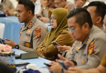 Perkuat Sinergi Pengamanan Idulfitri, Bupati Siak Hadiri Rakor Operasi Lancang Kuning 2026