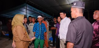 Tembus Jalan Berdebu di Pedalaman Sungai Mandau, Bupati Siak Jemput Aspirasi Warga