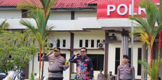 Polres Natuna Gelar Apel Pasukan Operasi Ketupat Seligi 2026, Siap Amankan Arus Mudik Lebaran
