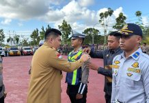 Bupati Bintan Pimpin Apel Gelar Pasukan Ops Seligi 2026