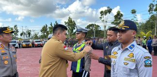 Bupati Bintan Pimpin Apel Gelar Pasukan Ops Seligi 2026