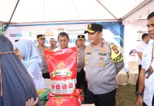 Gerakan Pangan Murah Polri Digelar Serentak, Polda Kepri Sediakan Bahan Pokok Terjangkau Jelang Lebaran