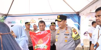 Gerakan Pangan Murah Polri Digelar Serentak, Polda Kepri Sediakan Bahan Pokok Terjangkau Jelang Lebaran