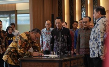 Pelantikan Pejabat BP Batam, Denny Tondano Jadi Anggota/Deputi Bidang Pengusahaan