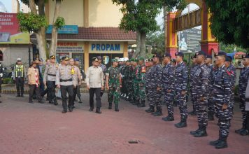 Apel Gelar Pasukan Ketupat Toba 2026 Pastikan Mudik Aman Keluarga Bahagia