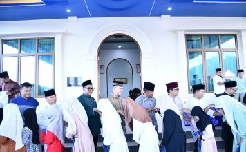 Danlanud RSA Hadiri Buka Puasa Bersama Pemkab Natuna