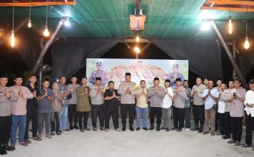 Polres Lingga Gelar Buka Puasa Bersama Tokoh Agama dan Insan Pers