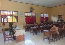Siswa Kelas XII SMAN 1 Banjar Margo Ikuti Ujian Sekolah dengan Tertib dan Penuh Semangat