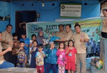 Rangkaian HUT ke-9, SMSI Kepri Berbagi Kebahagiaan dengan Anak Yatim di Bulan Ramadan