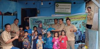 Rangkaian HUT ke-9, SMSI Kepri Berbagi Kebahagiaan dengan Anak Yatim di Bulan Ramadan