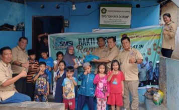 Rangkaian HUT ke-9, SMSI Kepri Berbagi Kebahagiaan dengan Anak Yatim di Bulan Ramadan