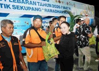 Pastikan Arus Mudik Berjalan Lancar, Amsakar-Li Claudia Pantau Arus Mudik Lebaran