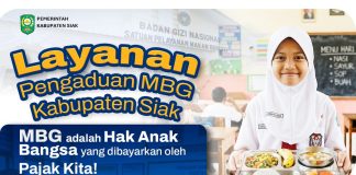 Pemkab Siak Buka Layanan Pengaduan MBG, Bisa Lapor Lewat WhatsApp