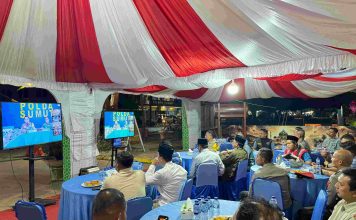 Kapolres Natuna, Wakil Bupati Natuna Bersama Forkopimda Ikuti Arahan Kapolri dan Panglima TNI Jelang Malam Takbir Idul Fitri 1447 H