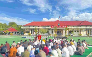 Polres Natuna Gelar Sholat Idul Fitri 1447 H, Pererat Ukhuwah dan Ajak Tingkatkan Ketakwaan