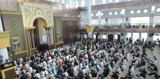 Pemkab Asahan Bersama Forkopimda Gelar Sholat Idulfitri 1447 H di Masjid Agung Kisaran