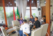 Momen Hangat Wakil Wali Kota Medan Terima Kunjungan Danyon Parako 463 Pasgat