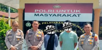 Dua Pelaku Pembuangan Bayi Perempuan Diamankan Polres Asahan