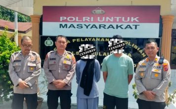 Dua Pelaku Pembuangan Bayi Perempuan Diamankan Polres Asahan