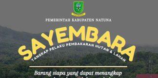 Sayembara Rp5 Juta Pelapor Karhutla Natuna Tuai Polemik, Publik Khawatir Picu Konflik Sosial